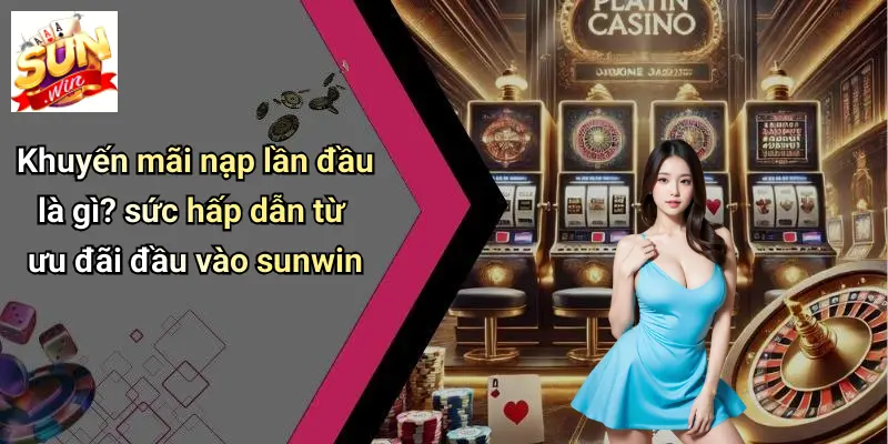 Khuyến mãi nạp lần đầu là gì? sức hấp dẫn từ ưu đãi đầu vào sunwin